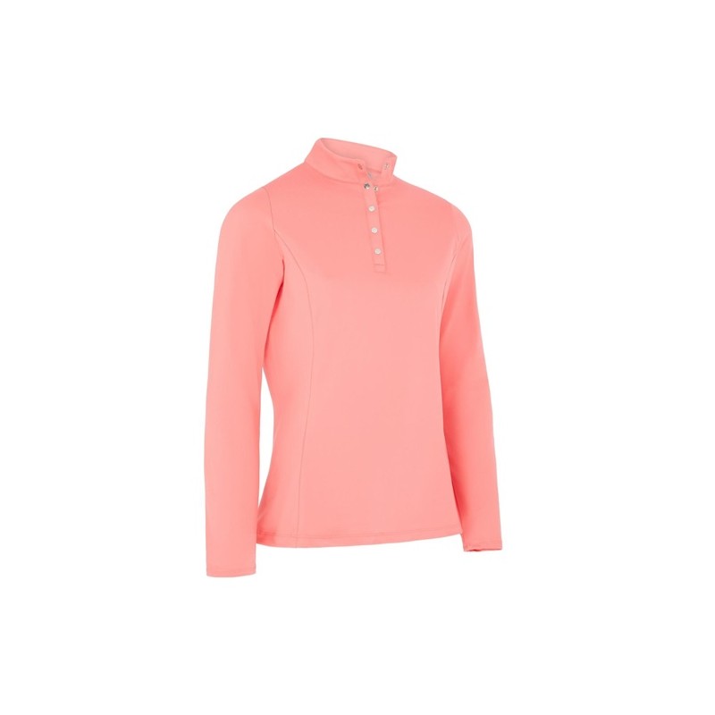 Dámské triko Callaway Thermal Longsleeve Coral Paradise