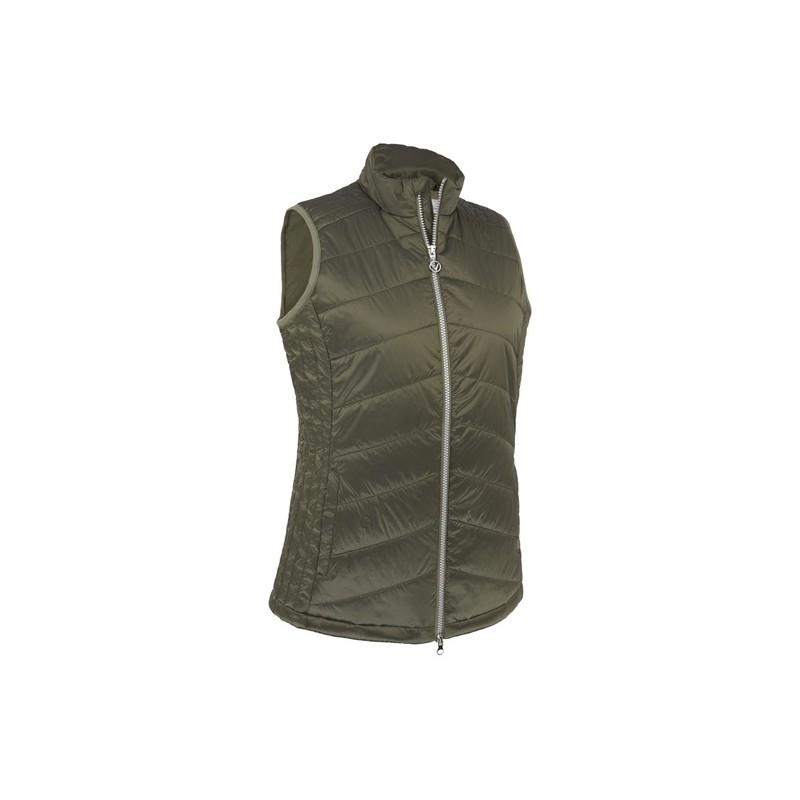 Callaway Primaloft Quilted Vest Industrial Green | Dámská zateplená pr