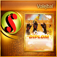 Diplomy - volejbal