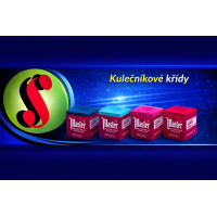 Kulečníkové křídy – křída na tágo pro kontrolu úderu | SYMPAKT